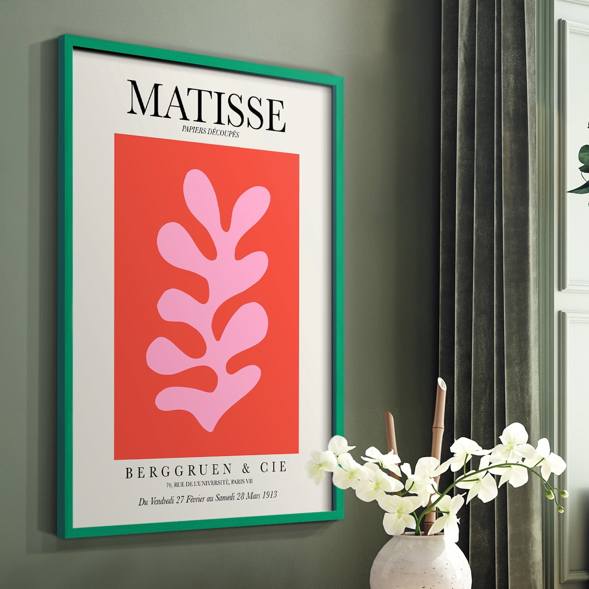Matisse XCIV Framed Print - Solid Wood