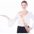 thumbnail image 4 of 1 Set Rose Gold Group Set With Sash Temporary Tattoos Headband For Hen Party, 4 of 5