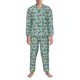 thumbnail image 3 of Balery winter ski Dachshund Pijama para Hombre de Dos Piezas con Manga Larga, Conjunto de Dormir y Descanso Suave con Bolsillos-Large, 3 of 7