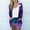 Purple, variant on WXLWZYWL Halloween Cardigan for Women Funny Halloween Print Open Front Cardigans Long Sleeve Sweater Coats Tops