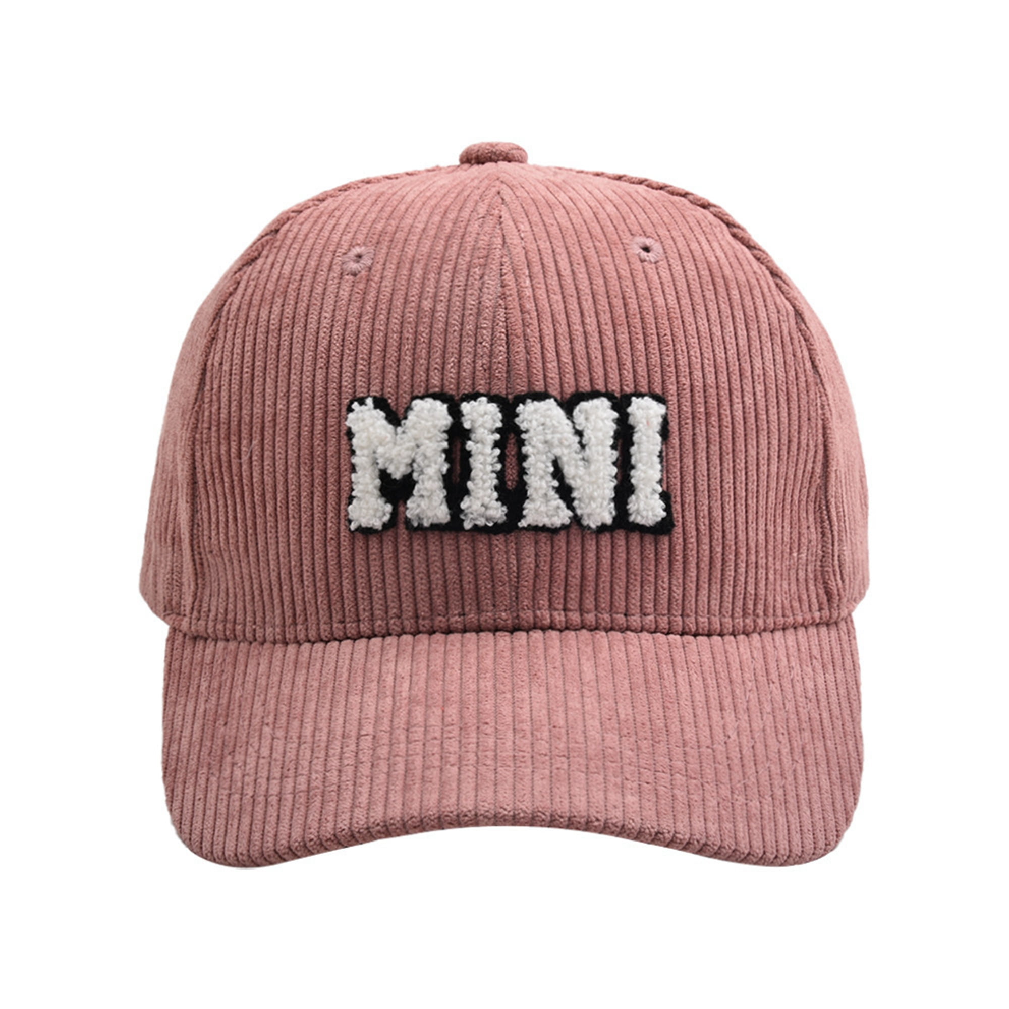 Aunavey Parent-Child Corduroy Baseball Caps: Matching Hats for Mom and Daughter