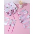 thumbnail image 5 of Adifare 6Pcs Dance Ribbons 78.7in Sparkling Ribbon Streamers Rhythmic Gymnastics Twirling Ribbons Silk Ribbon Wands Dance Ribbon Party Favors for Kids Artistic Dancing Decoration Props, 5 of 11