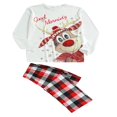 thumbnail image 4 of Pyjamas de Noël Assortis pour la Famille Ensembles de Pyjamas de Nuit pour Enfants-4t, 4 of 8