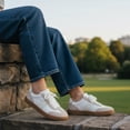 thumbnail image 5 of Cushionaire Balance Lace Up Women's Sneakers - Casual Tennis Shoes for Women with Memory Foam and Slip Resistant Outsole, 5 of 22