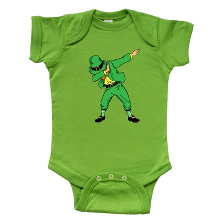 

Inktastic St. Patrick s Day Dabbing Leprechaun Gift Baby Boy or Baby Girl Bodysuit