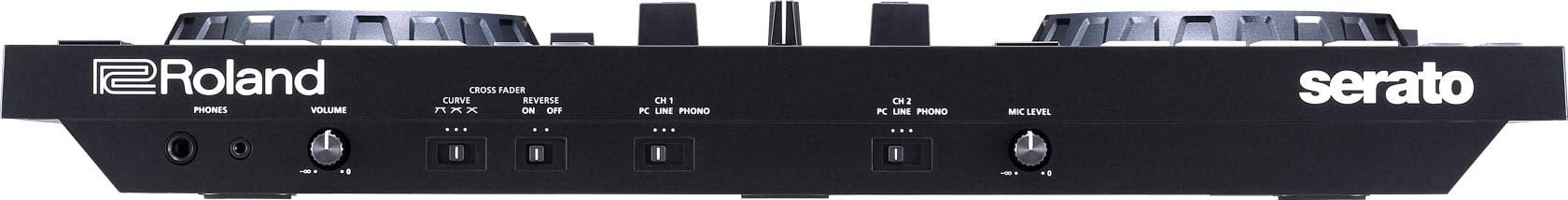 Roland DJ-505 DJ Controller Bundle with Stand, Headphones, and Austin Bazaar Polishing Cloth