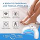 thumbnail image 5 of Nail Fungus Laser Treatment Device for Multiple Toenail, Home Use 905nm Infrared Light + 470nm Blue Light Nail Lamp Professional Nail Dryer, 5 of 5