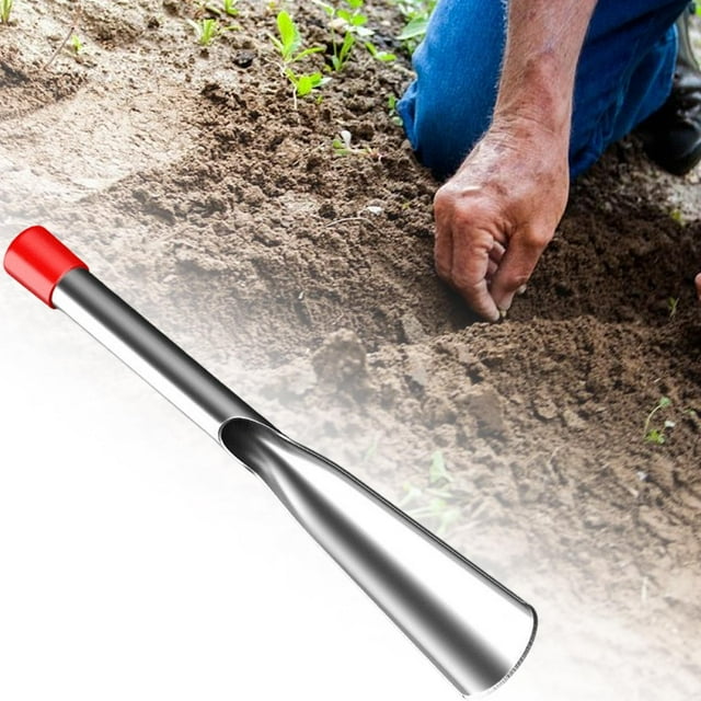 Colaxi Pelles à Main Multifonctionnelles Outil de Creusage de Jardin Pelles en Acier Outil à Main pour Creuser Fosses Transplantation de Fleurs en Pot 22cm Pointe Plate