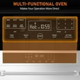 thumbnail image 3 of 30 inch Electric Single Wall Oven with Convection Fan Touch Control, Large Oven Capacity, 360° Rotisserie, Fingerprint Resistant Stainless Steel, 3 of 7