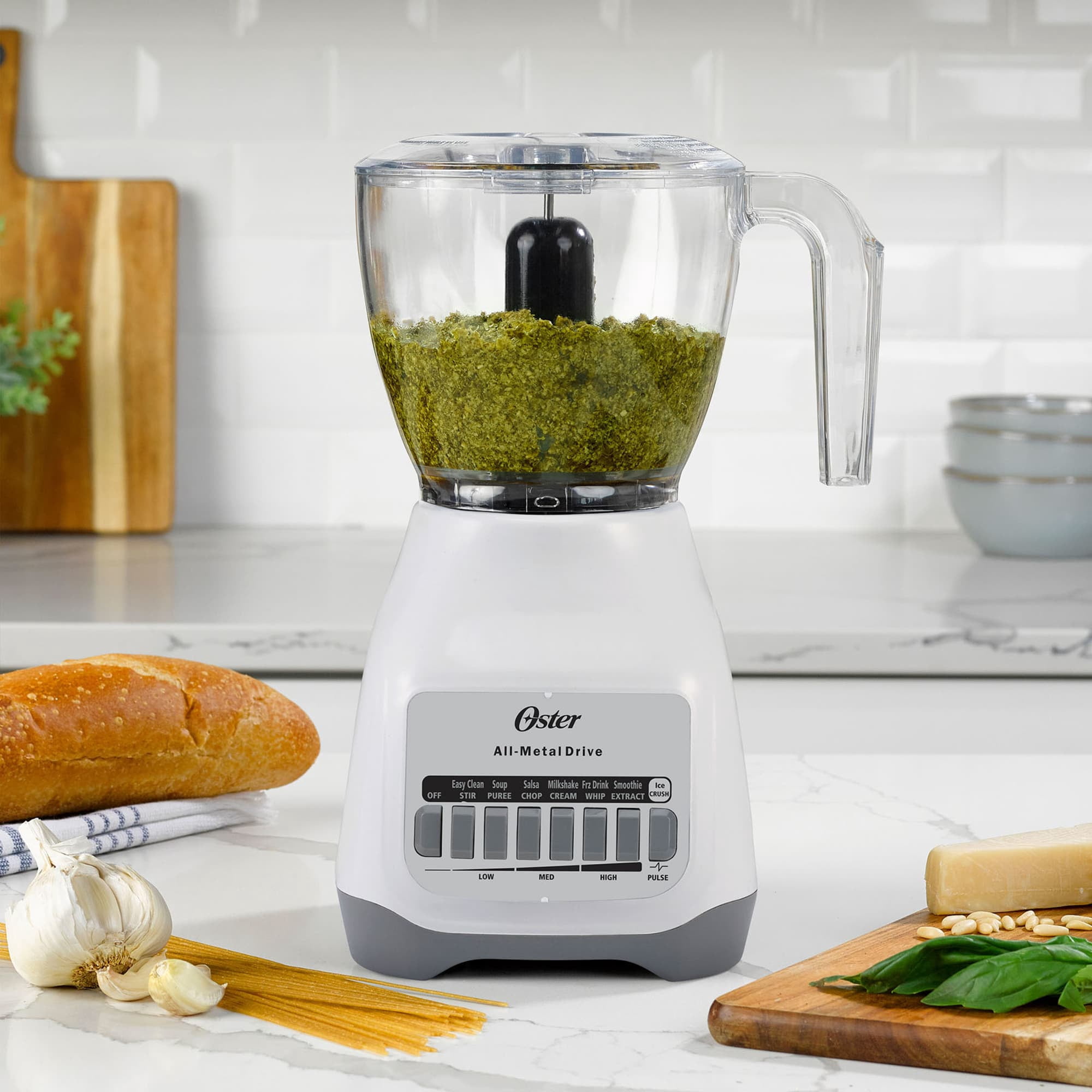 Oster 5-Speed Blender with Stainless Steel Blades, 6-Cup BPA-Free
