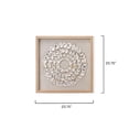 thumbnail image 6 of Jamie Young Co Maldives Framed Coastal Wood Wall Art in White, 6 of 9