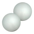 thumbnail image 4 of 2 bolas de espuma navideñas, adorno colgante blanco para decoración del hogar Diámetro 18 cm, 4 of 9