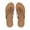 Toffee/copper, variant on Okabashi Shoreline Slim Women's Flip Flops-Toffee/Guava-6