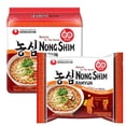thumbnail image 2 of (2 pack) Nongshim Ramyun Noodles, Rich Spicy Vegetable Broth, Korean Classic Recipe, Deeply Simmered, Quick & Easy, Pantry Staples, 4.37 oz (Pack of 4), 2 of 2