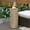 Apricot, variant on MOALCOFER 15,000 BTU Propane Fire Pit Table,11'' Round Graphite Base, Includes Lava Rocks, Waterproof Cover