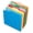 Assorted Colors, variant on File Folders Letter Size, 1/3 Cut Assorted Colors 100 Pack - Two-Tone Color Coded Folders for Office, Home & School Filing, Standard 8.5 x 11 Organization