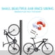 thumbnail image 5 of Toystoory Soporte de estacionamiento para bicicletas Mountain Road Bike Gancho de montaje en pared Ciclismo Hebilla Soporte, Bicicleta de carretera, Type3 NO3 Toystoory OD001273-03B, 5 of 6
