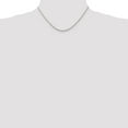 thumbnail image 5 of 925 Sterling Silver 2.25mm Cable Chain; 16 inch; Lobster Clasp; for Adults and Teens; for Women and Men, 5 of 5