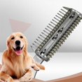 thumbnail image 5 of 1 pieza de peine para mascotas, peine con cuchilla para depilación de perros, peine para limpieza del cabello, 5 of 5