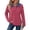 Light Blue#100903BB, variant on Garbnen Striped Women's Polo Shirts Color Block Buttons Collared Basic Long Sleeve Shirts for Women Relaxed Fit Basic Fall Winter Golf Shirts for Women