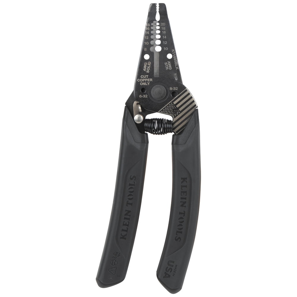 Klein Tools K11095BLK Limited Edition Klein-Kurve Blackout Wire Stripper /
