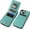 Mint Green, variant on REQO Compatible with iPhone 15 Case Wallet with Credit Card Holder, Flip Premium Leather Magnetic Clasp Kickstand Heavy Duty Protective Cover for iPhone 15 6.1 Inch (Black)