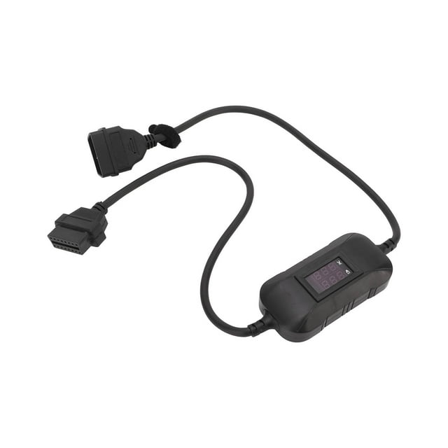 Truck Diesel Adapter Cable,12‑24V OBD2 Scanner Adapter Truck Diesel Adapter OB Diagnostic Tool Adapter Solid Performance