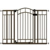 Summer Infant Multi-Use Decorative Extra Tall Safety Pet and Baby Gate, 28. Wide, 36' Tall,Pressure or Hardware Mounted,Install on Wall or Banister in Doorway or Stairway,Auto Close Door-Bronze 36" Tall, 28. Wide Bronze