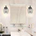 thumbnail image 3 of Golden Lighting Adeline Modern Brushed Gold 1 Light Incandescent Wall Sconce, 3 of 7