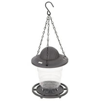 sruoe Bird Feeder, Hanging Bird Feeder Tray, Bird Feeders Outdoor, Cardinal Bird Feeder, Hopper Feeder, Small Large Bowl Wild Bird Feeders for Garden Decor, Plastic