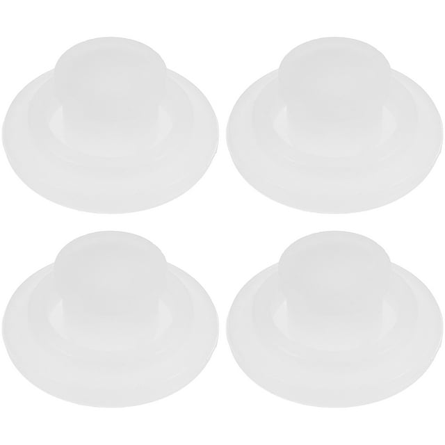 4 tapones de silicona para botellas de agua, tapones de silicona para botellas de agua, tapones de repuesto para tapas de botellas de agua, juntas de botellas de agua.