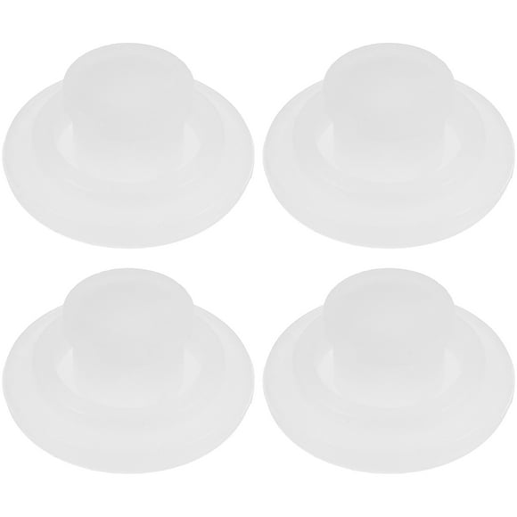 4 Uds tapón de silicona para botella de agua tapón de botella de agua tapón de derrames de silicona tapón de derrames de repuesto tapas de tapa tapón de junta de botella de agua
