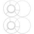 thumbnail image 4 of 2 sets of Lamp Shade Rings Lampshade Holder Frame Lampshade Support Ring Accessory, 4 of 8