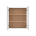 thumbnail image 5 of Furinno Shaker Wall Kitchen Cabinet 2-Doors 2-Shelves, Ready to Assemble, 12 D x 27 W x 30 H, White, 5 of 7