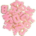 thumbnail image 6 of WHAMVOX  26 PCS Back Sewing Patches Embroidered Letters Decorate Pink, 6 of 8