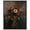 Black Frame, variant on Smoldering Bouquet II Canvas Gothic Art Prints by Art Remedy, White Frame, 16 x 20
