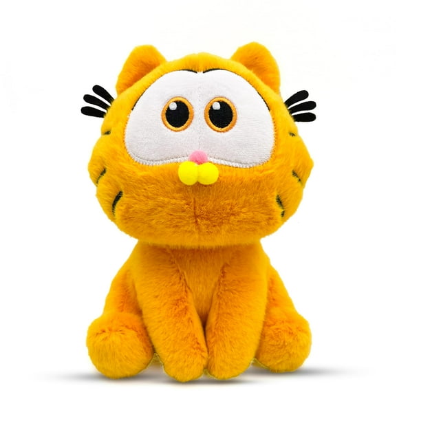 Figura de peluche Adenzai Garfield para niños - Felpa clásica de 9,8"" | Detalle encantador del personaje | Suave y abrazable | Gran regalo o adición a tu colección.