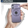 thumbnail image 4 of Ancove for iPhone 14 Rugged Case,[Compatible with Mag Safe] Magnetic Ring Holder Kickstand Shockproof Military Grade Drop Protection Phone Cover Case for Apple iPhone 14,Purple, 4 of 6