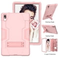 thumbnail image 3 of FIEWESEY for Lenovo Tab P11 Pro Tablet Case , Heavy-Duty Drop-Proof and Shock-Resistant Rugged Hybrid Protective case(with Stand) for Lenovo Tab P11 Pro 11.5 inch (Model:TB-J706F/J706L)(Rose Gold), 3 of 6
