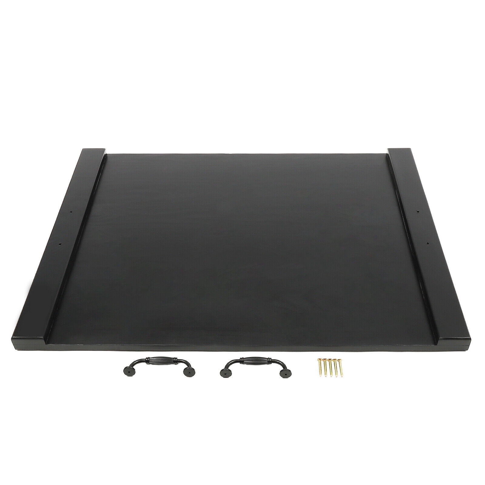 Stove Top Cover Rectangle Noodle Board for Electric Stove Chopping Board Kitchen Tray Black