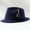 Navy, variant on JFGHDG Fedora Hats for Men Women Classic Short Brim Wool Felt Manhattan Fedora Hat with Feathers Band Black One Size