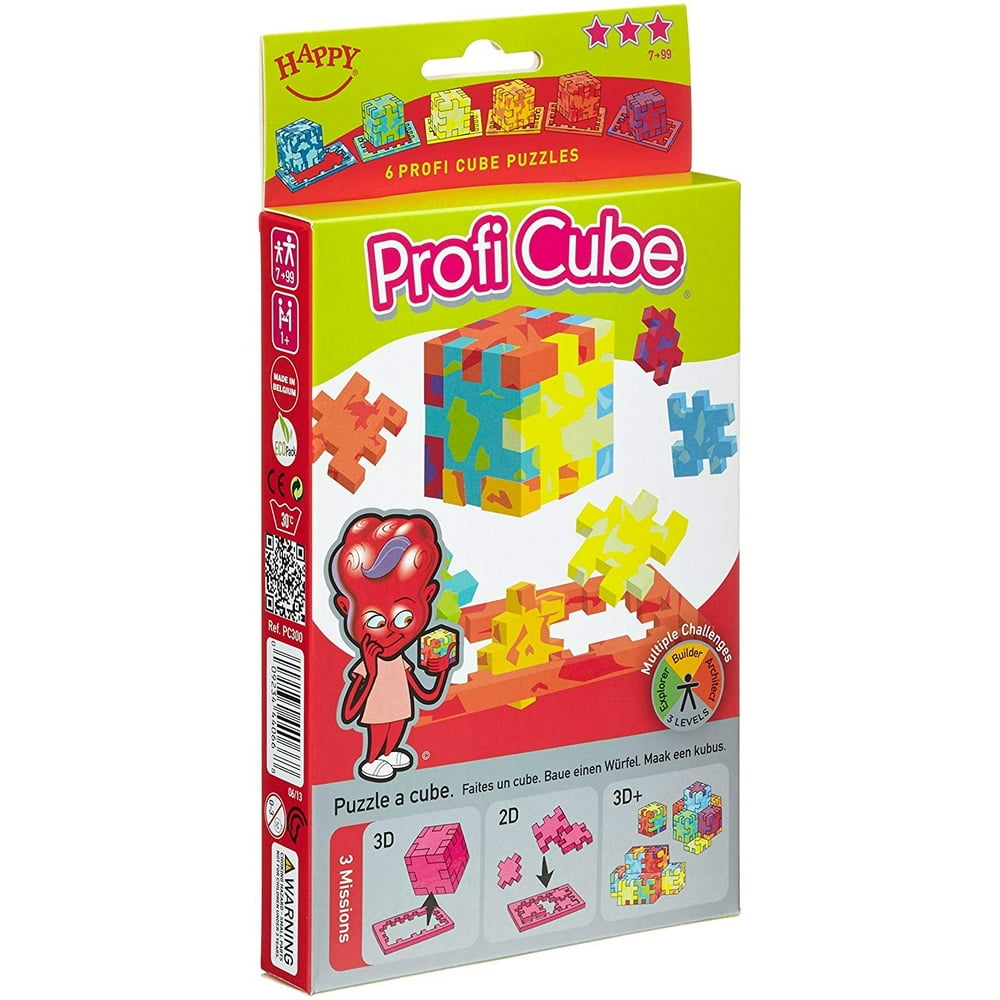 The Profi Cube - Set of 6 Foam Puzzle Cubes - Ages 7 to Adult - Walmart