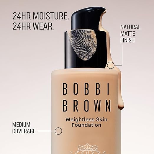 Bobbi Brown Weightless Skin Foundation Broad Spectrum SPF 15, NC-062 Neutral Cool Honey, 1 fl oz/30 ml