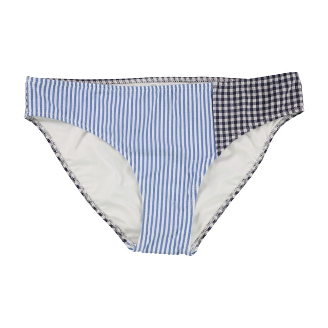 American Eagle Womens Gingham And Stripes Bikini Swim Bottom 430 S