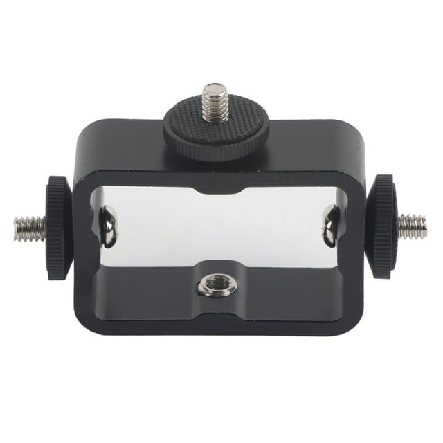Adaptador de montaje cuadrado 3 en 1 para teléfono móvil, soporte de luz de relleno para transmisión en vivo