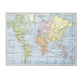 thumbnail image 2 of Trademark Art 'Map of Principal World Trade Routes, 1912' Canvas Art, 2 of 3