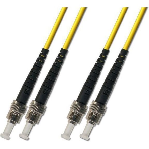 1M - Singlemode Duplex Fiber Optic Cable (9/125) - ST to ST
