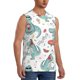 thumbnail image 2 of Balery Music Lover Dinosaur Camisetas sin mangas para hombre, absorbe la humedad y protege contra el mal olor.-X-Large, 2 of 7