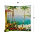 thumbnail image 2 of Rio 'Key West Villa' 16 X 16 Decorative Throw Pillow, 2 of 4