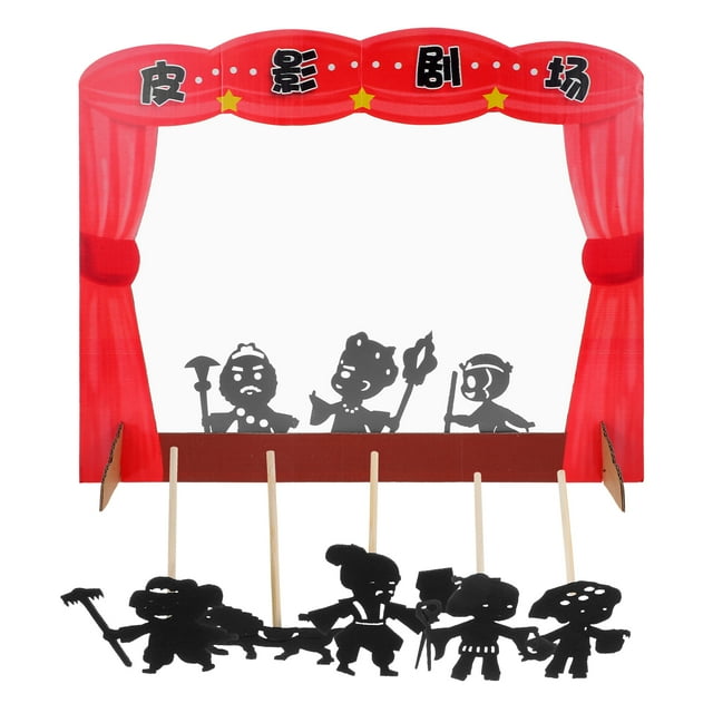 1 Set Creative Puppet Storytelling Kit For Kids Fun Shadow Theater And Family Games With DIY Shadow Puppets And Interactive Story Props